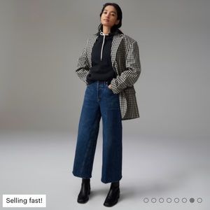 Everlane Way-Wide Crop Jean - Iznik Ink